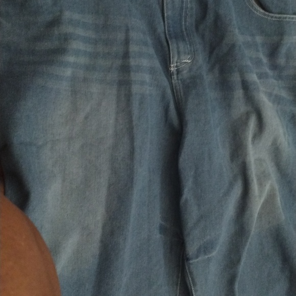 Denim blue shorts size 44 with pockets - Picture 3 of 4